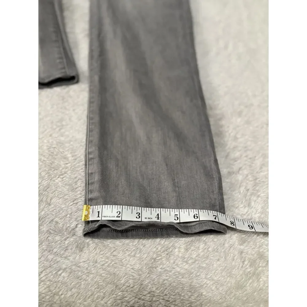 Express Slim Straight Washed Gray Denim Jeans Size‎ 34x34 Pants